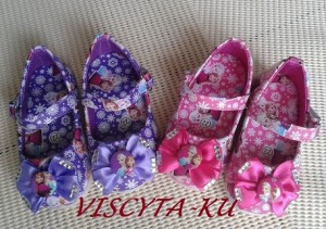 sepatu anak frozen pita