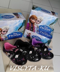 sepatu sekolah disney frozen